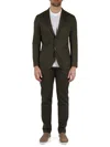 Boglioli Single-breasted Suit In Green