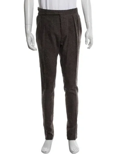 Pre-owned Boglioli Dress Pants In Brown