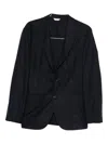 Boglioli Pinstripe-pattern Suit In Black