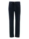 Boglioli Five-pocket Jeans In Blue