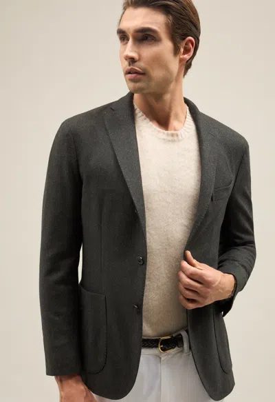 Boglioli Flannel K-jacket In Dark Green