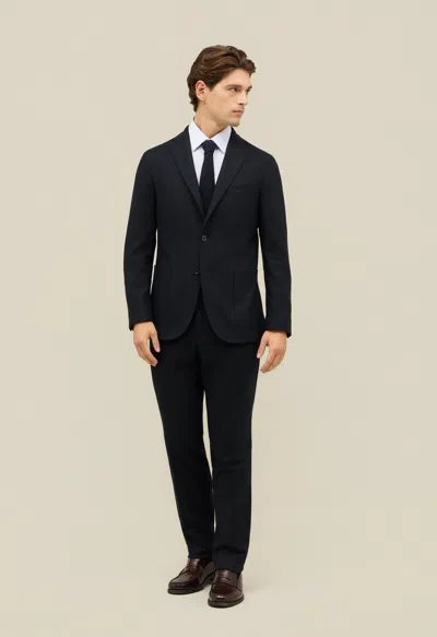 Boglioli Flannel K-suit In Black