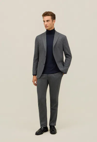 Boglioli Flannel K-suit In Gray