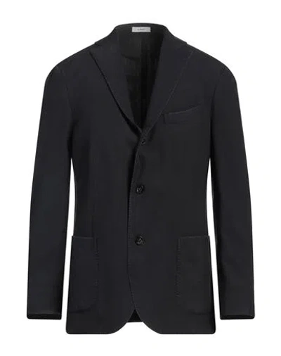 Boglioli Four Elements Man Blazer Black Size 42 Virgin Wool