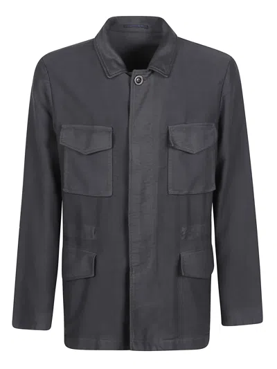 Boglioli Four Pockets Outewear Jacket In Gray
