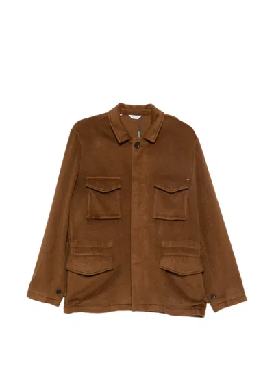 Boglioli Four-pocket Jacket In Brown