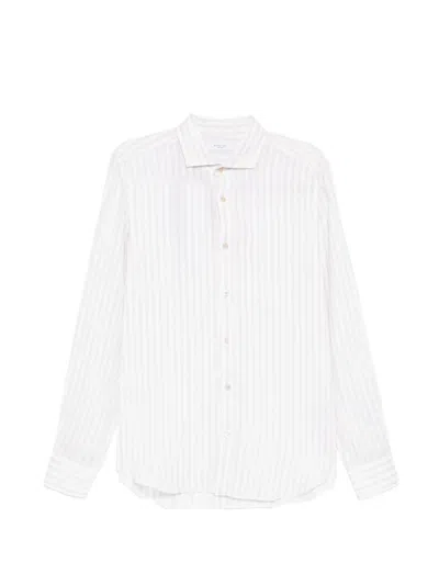 Boglioli French-collar Shirt In White