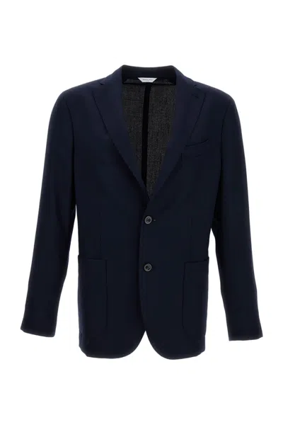 Boglioli Fresco Wool K Jacket In Blue