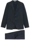 Boglioli Cotton Suit In Blue