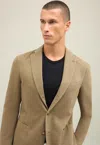Boglioli 3 Bott Cotone Lino In Brown