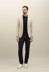 Boglioli K-jacket Single-breasted Blazer In Beige