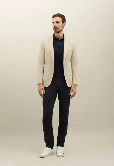 K-jacket Single-breasted Blazer In Neutrals from BOGLIOLI