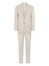 Boglioli Single-breasted Suit In Neutrals
