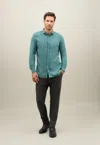 BOGLIOLI GARMENT DYED VAIELLA SHIRT