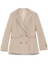 Boglioli Double-breasted Blazer In Cammello