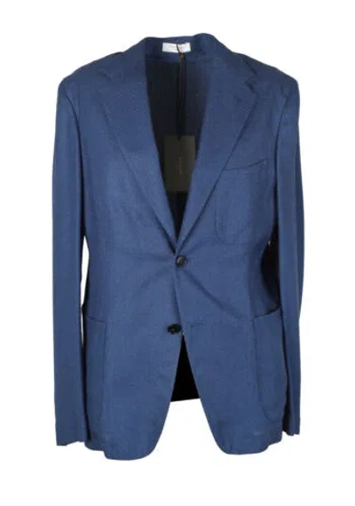 Pre-owned Boglioli Gonzaga Blue Sport Coat Size 48 / 38r U.s. Jacket Blazer With Tags