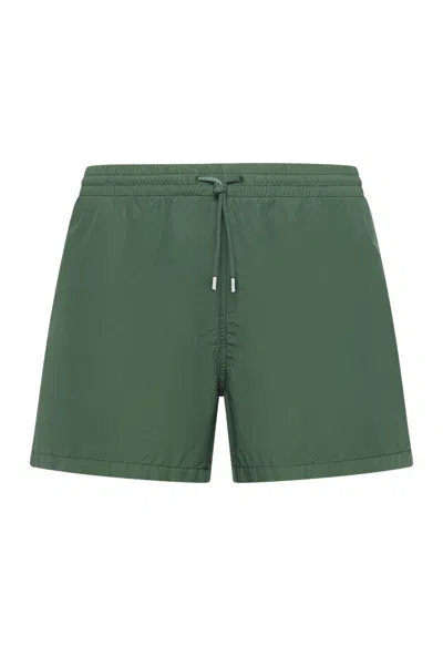 Boglioli Green Techincal Bermuda Swimsuit