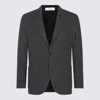 Boglioli Grey Wool Blazer In Grey