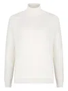 Boglioli High-neck Sweater In White