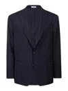 Boglioli Dark Blue Lightweight Luxury Cashmere K-jacket In Blue