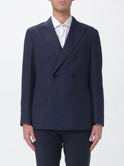 Boglioli Jacket  Men Color Blue