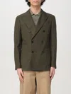 Boglioli Double-breasted Tailored Jacket In Green
