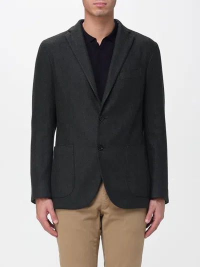 Boglioli Jacket  Men Color Grey In Black