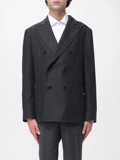 Boglioli Jacket  Men Color Grey In Black
