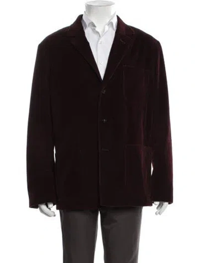 Pre-owned Boglioli Jacket In Burgundy