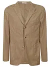 Boglioli 3 Bott Cotone Lino In Camel