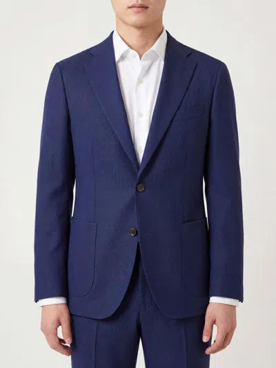 Boglioli Jacket Men Color Blue