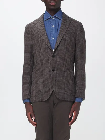 Boglioli Jacket Men Color Dark In Brown