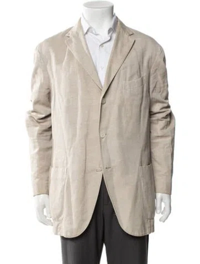 Pre-owned Boglioli Jacket In Neutrals