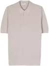 Boglioli Piqué Cotton Polo Shirt In Grey