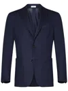 Boglioli Dark Blue Lightweight Luxury Cashmere K-jacket In Blue