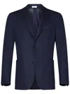 Boglioli Dark Blue Lightweight Luxury Cashmere K-jacket In Blue