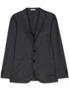 Boglioli K-jacket Single-breasted Blazer In Blue