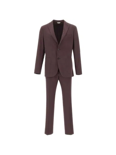 Boglioli K-suit Two-button Suit In Red