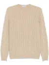 Boglioli Man Sweater Beige Size Xl Wool, Cashmere