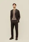 Boglioli Light Flannel K-suit In Black
