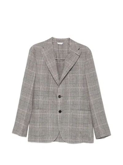 Boglioli Line Double-breasted Jacket In Brown
