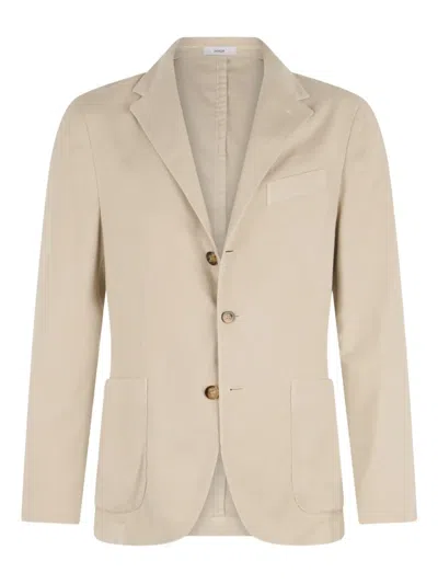 Boglioli K-jacket Single-breasted Blazer In Neutrals