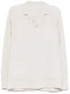 Boglioli Overshirt In Nude