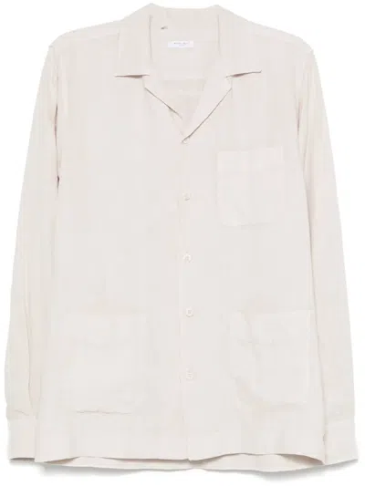 BOGLIOLI LINEN SHIRT JACKET