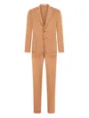 Boglioli Tinto Terra Linen K-suit In Brown