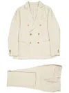 Boglioli Linen Suit In Neutrals