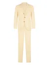Boglioli Linen Suit In Yellow