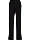 Boglioli Linen Tailored Trousers In Black