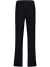 Boglioli Linen Tailored Trousers In Blue