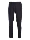 Boglioli Linen Trousers In Black